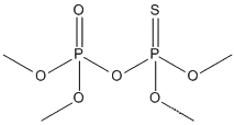 Molecular Structure of 51120-35-5 (O,O,O,O-tetramethyl thiodiphosphate)
